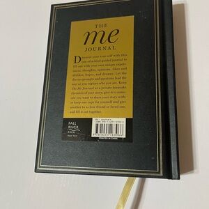 The Me Journal - Black and Gold Keepsake by